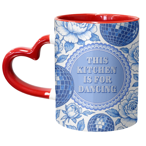 Disco Kitchen - unique mug by Lilly Rose