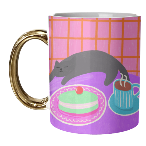 Table Naps - unique mug by The Paper Tail