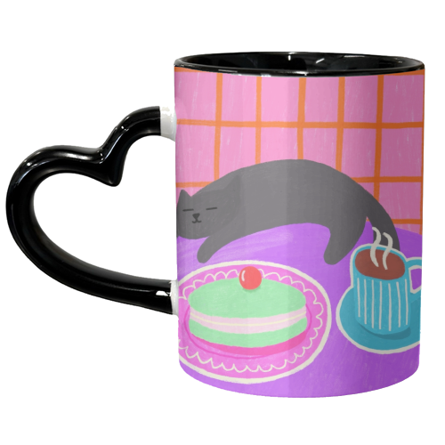 Table Naps - unique mug by The Paper Tail