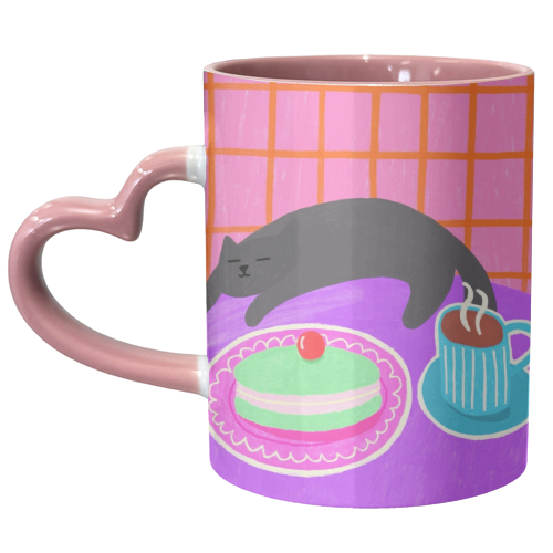 Table Naps - unique mug by The Paper Tail