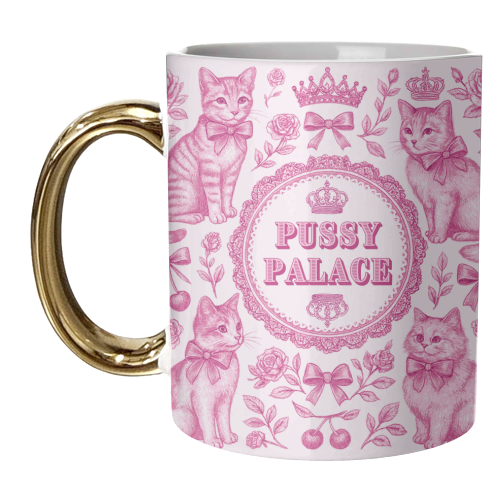 Pussy Palace - unique mug by Lilly Rose