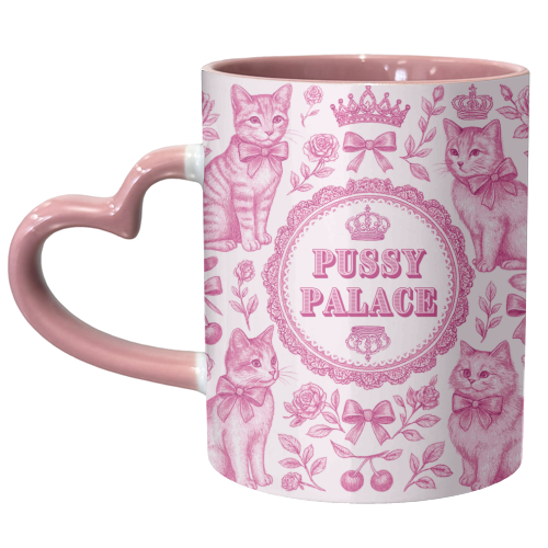 Pussy Palace - unique mug by Lilly Rose