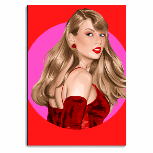 Beautiful Showgirl - personalised A4, A5, A6 notebook by Pink and Pip