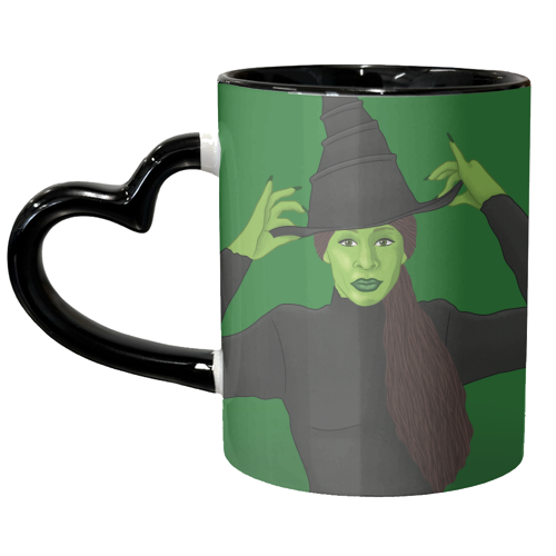 Wicked - unique mug by Loren Grosvenor