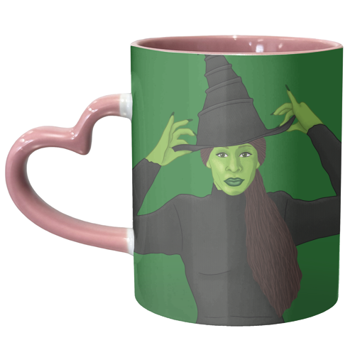 Wicked - unique mug by Loren Grosvenor