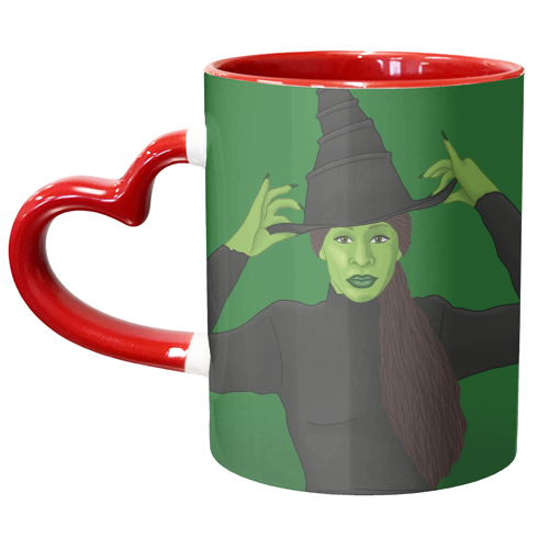 Wicked - unique mug by Loren Grosvenor