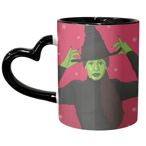 Wicked Christmas - unique mug by Loren Grosvenor