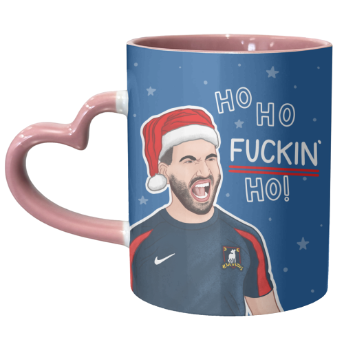 Ho Ho F*cking Ho - unique mug by Loren Grosvenor