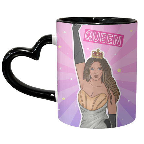 Beyoncé Queen - unique mug by Loren Grosvenor