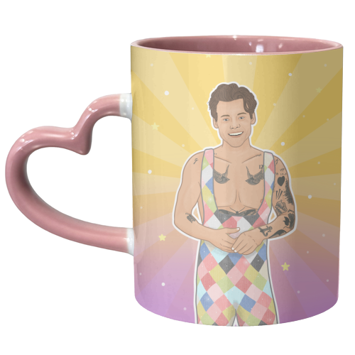 Party in Styles - unique mug by Loren Grosvenor