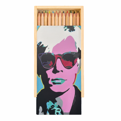 Andy Warhol - Coloured Pencils with Box by Kirstie Taylor