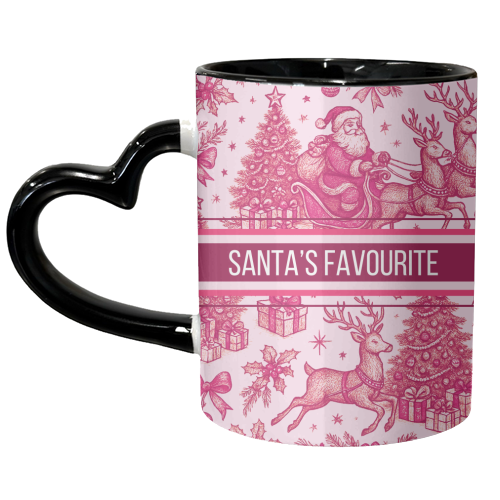 Santa's Favourite - unique mug by Lilly Rose