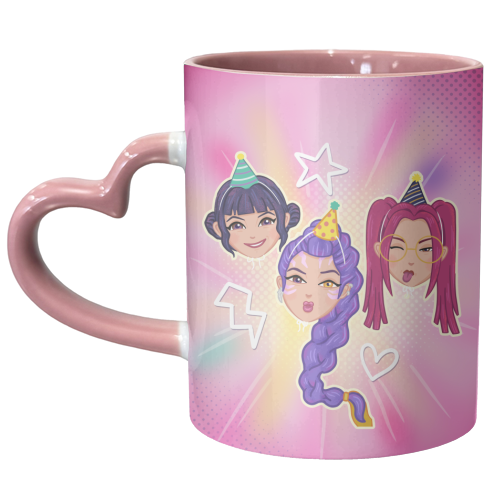 Kpop Demon Hunters - unique mug by Loren Grosvenor