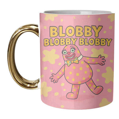 Blobby - unique mug by Ms Doodle