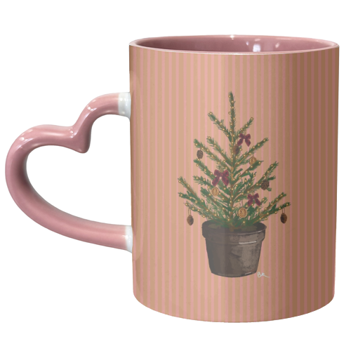 A Christmas Tree - unique mug by Beverley Rae
