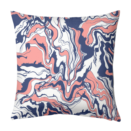 marble - designed cushion by Maggie Sommers