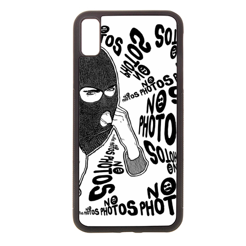 No Photos II - stylish phone case by Si Gross
