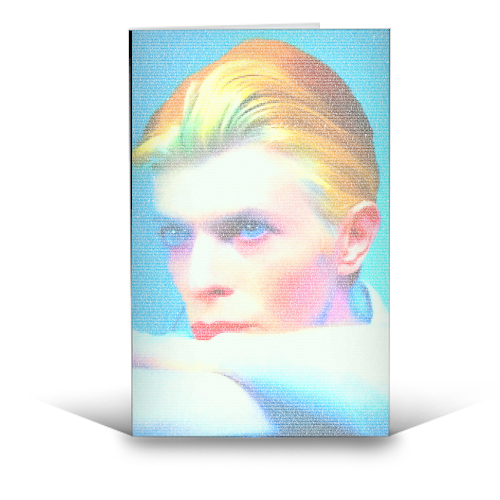 The Man Who Fell To Earth - funny greeting card by RoboticEwe