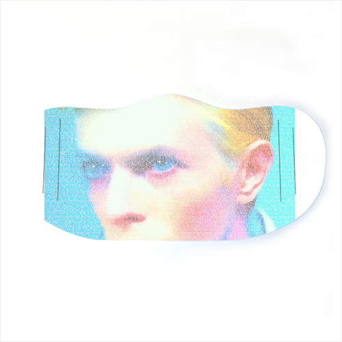 The Man Who Fell To Earth - face cover mask by RoboticEwe