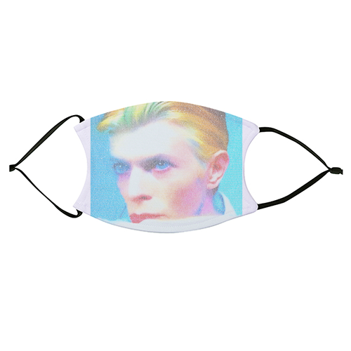 The Man Who Fell To Earth - face cover mask by RoboticEwe