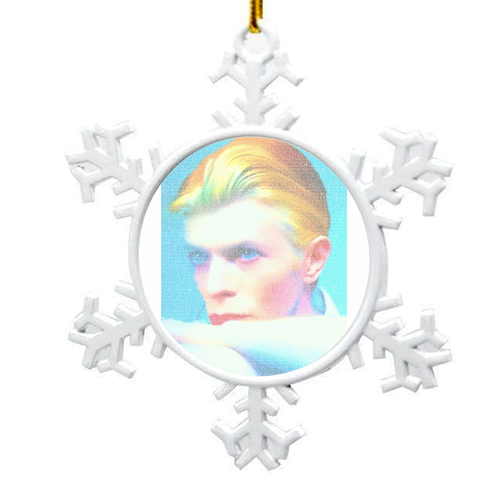 The Man Who Fell To Earth - snowflake decoration by RoboticEwe