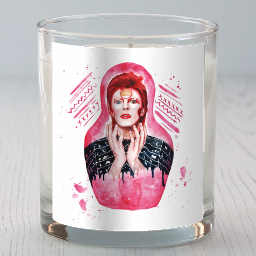 Ziggy Stardust - scented candle by Zowie Green