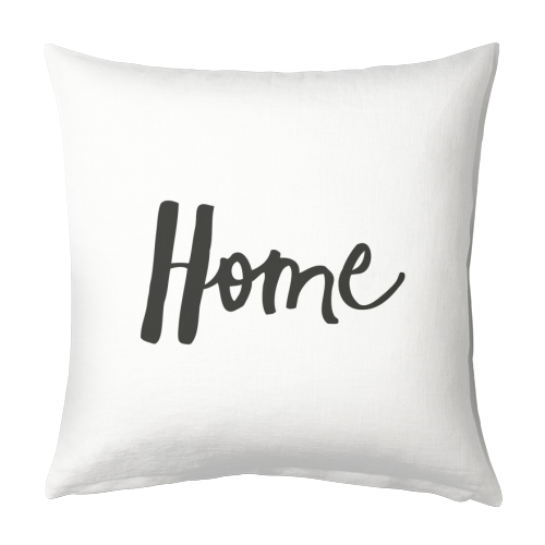 Home - designed cushion by Jessie Moane