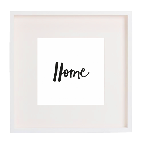 Home - framed poster print by Jessie Moane