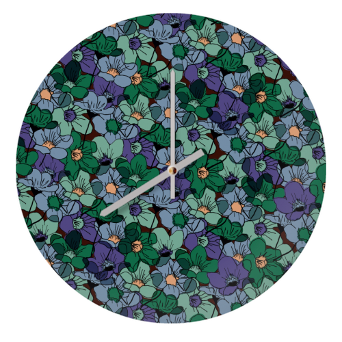 Rachel - quirky wall clock by Julia Barstow
