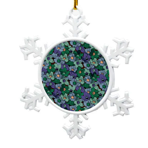 Rachel - snowflake decoration by Julia Barstow