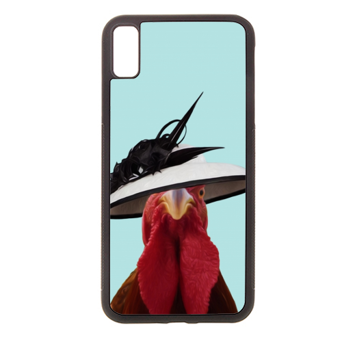 Breakfast with Mrs. Hen - stylish phone case by Francesca Miele