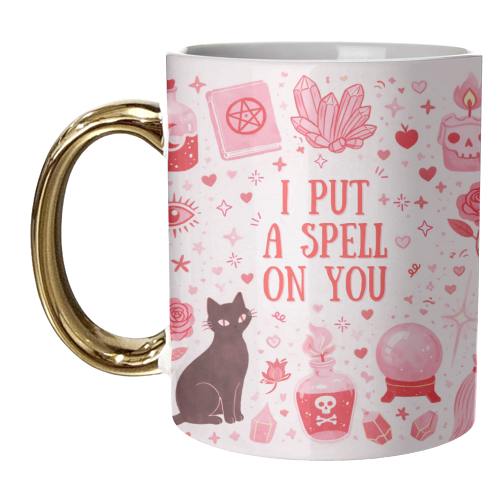 I put a spell on you - unique mug by Lilly Rose