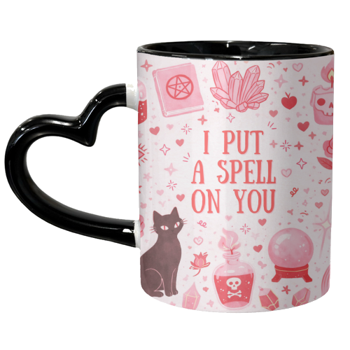 I put a spell on you - unique mug by Lilly Rose