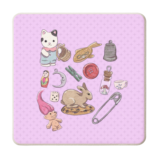 Trinkets - personalised beer coaster by The Queer Store