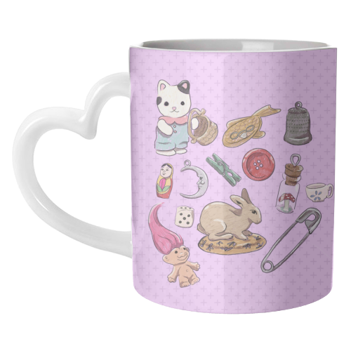Trinkets - unique mug by The Queer Store