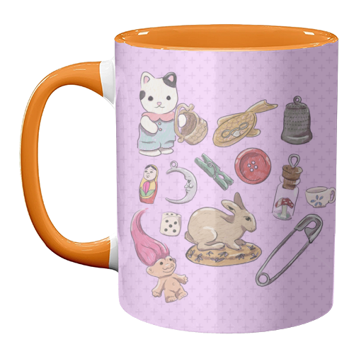 Trinkets - unique mug by The Queer Store
