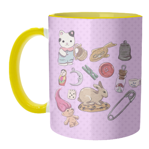 Trinkets - unique mug by The Queer Store