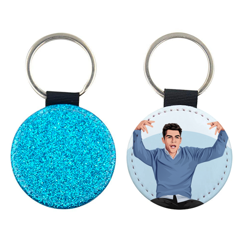 Twenty Nine! Funny Schmidt 29th Birthday TV Sitcom Inspired - keyring by Sundiva Designs