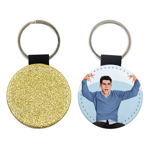 Twenty Nine! Funny Schmidt 29th Birthday TV Sitcom Inspired - keyring by Sundiva Designs