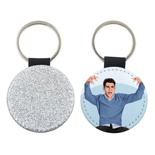 Twenty Nine! Funny Schmidt 29th Birthday TV Sitcom Inspired - keyring by Sundiva Designs