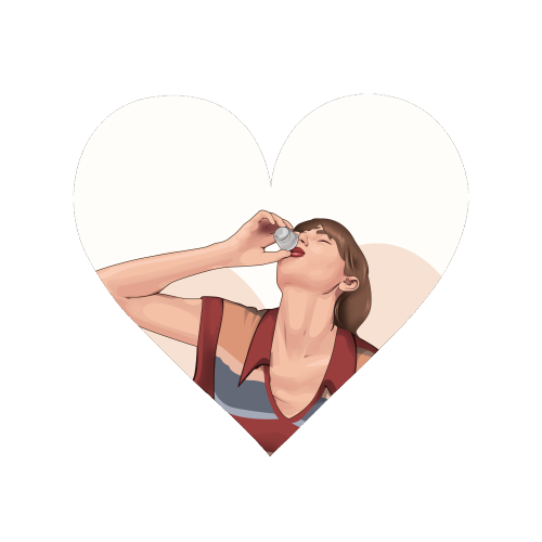 Here's To Getting Older But Never Wiser Funny Birthday Quote Print - Magnet by Sundiva Designs