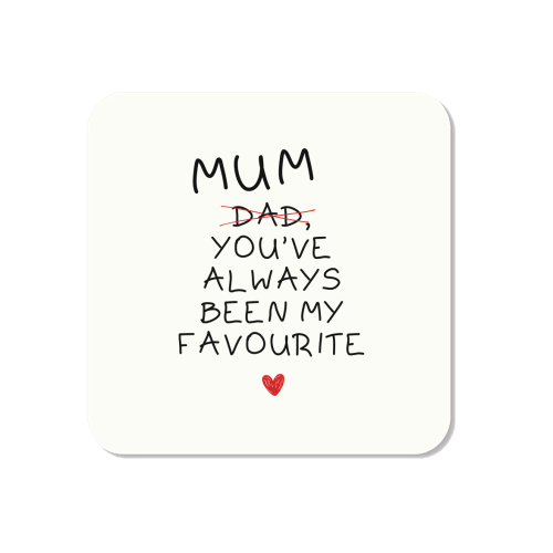 Mum You've Always Been My Favourite Funny Quote - Magnet by Sundiva Designs