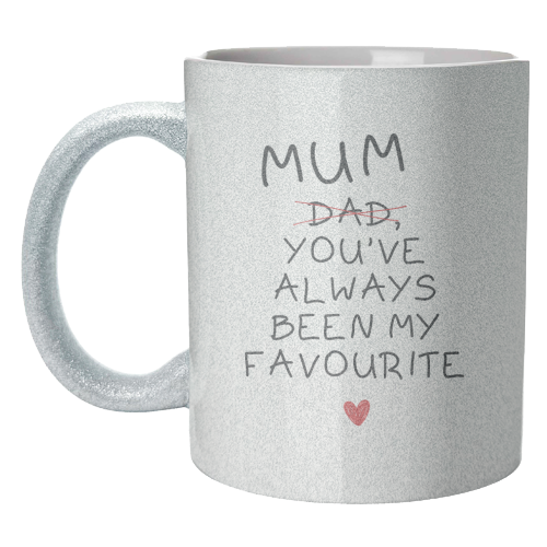 Mum You've Always Been My Favourite Funny Quote - unique mug by Sundiva Designs
