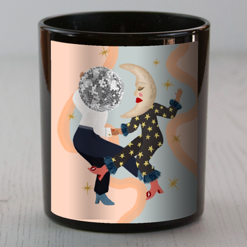 Disco Lovers Moon Dance - scented candle by Steph Pryor
