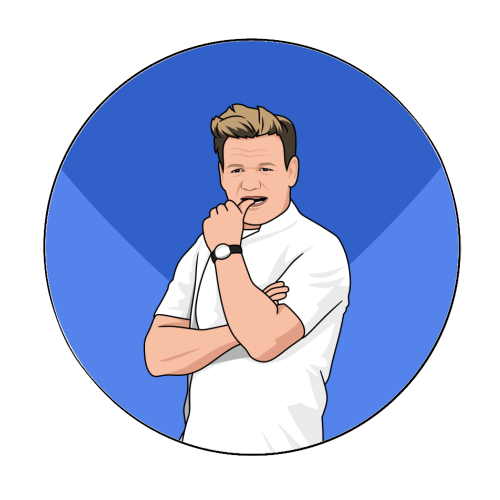 I Hope Your Birthday Cake Isn't F*ing Raw Funny Chef Quote - Circle Sticker by Sundiva Designs