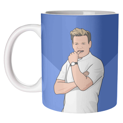 I Hope Your Birthday Cake Isn't F*ing Raw Funny Chef Quote - unique mug by Sundiva Designs