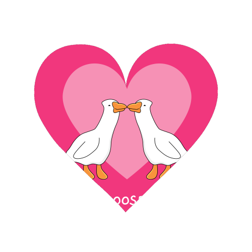 Me Goose-ta Funny Goose Couple Pun Quote - Magnet by Sundiva Designs