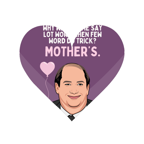 Why Waste Time Say Lot Word Mother's Funny Minimal Quote - Magnet by Sundiva Designs