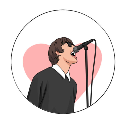 Today Is Gonna Be The Day Mum Funny Britpop Inspired Quote - Circle Sticker by Sundiva Designs