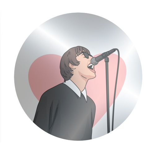 Today Is Gonna Be The Day Mum Funny Britpop Inspired Quote - Circle Sticker by Sundiva Designs